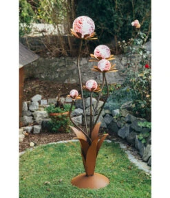 Gartenbedarf Geschäft -Gartenbedarf Geschäft 4081204 WE MO 001 FerrumMetallBlumenzauberGlaskugeln