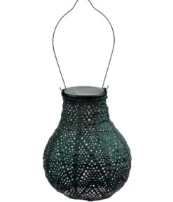 Gartenbedarf Geschäft 8 Lumiz Solar-Lampion Bulb Ikat, Ca. Ø16/H20 Cm '
